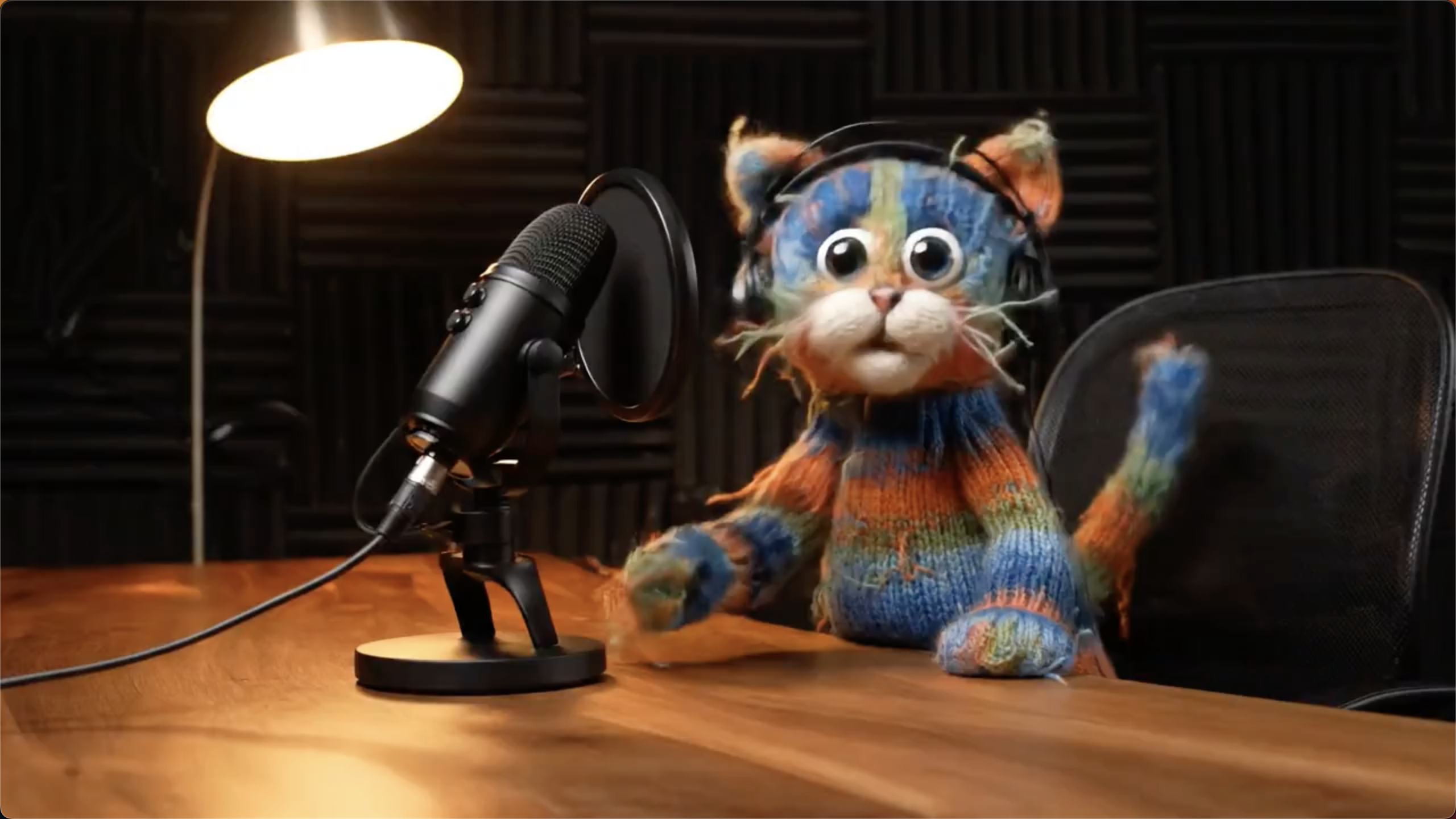 How to Use Veo 3 Prompt to Create a Whimsical Cat Podcast Video